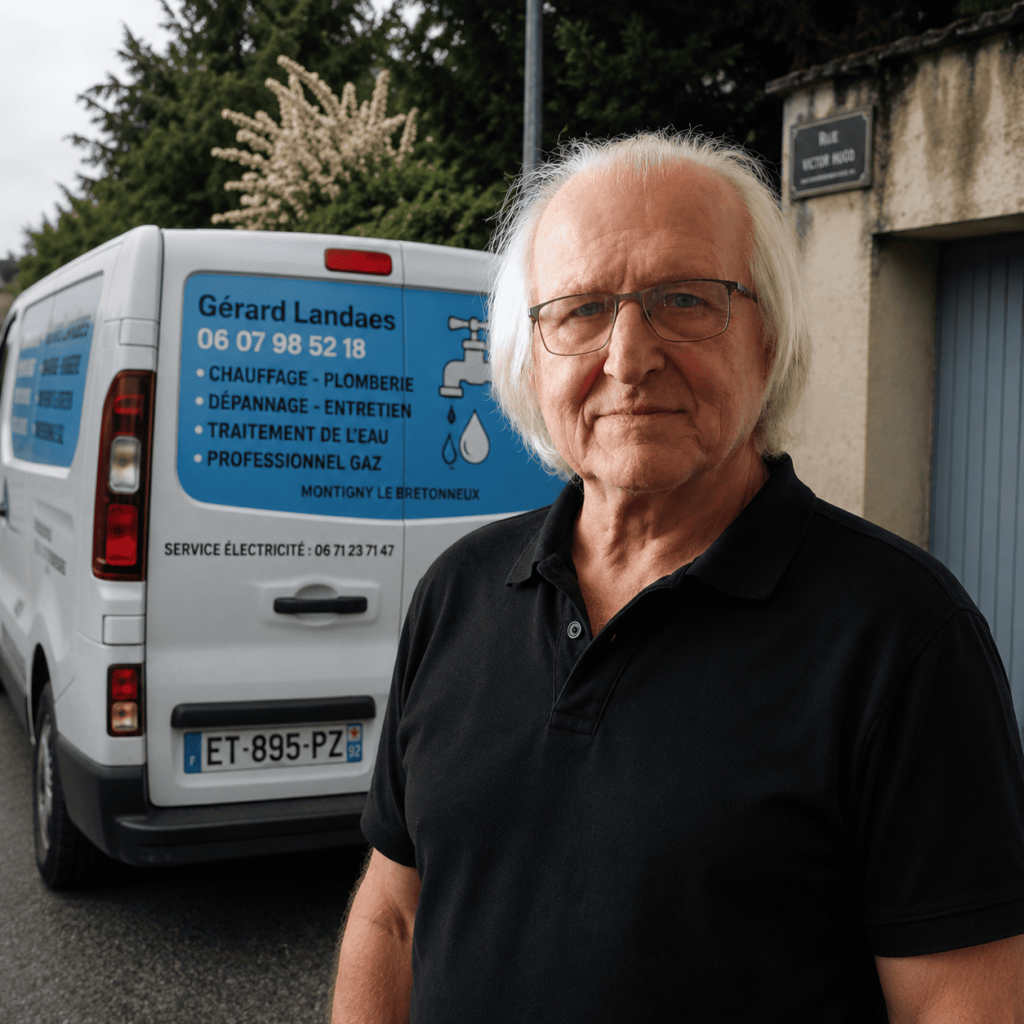 Gérard LANDAES artisant plombier